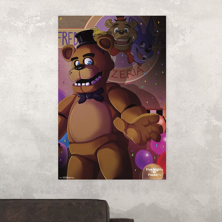 Poster Five Nights At Freddys - Group, Wall Art, Gifts & Merchandise
