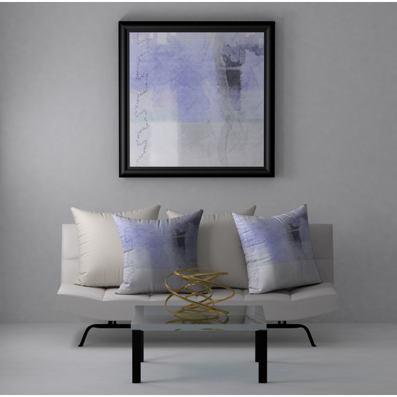 Housse de coussin décorative carrée et insert, 20 po X 20 po