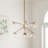 Vincenza 6 - Light Dimmable Sputnik Sphere Chandelier