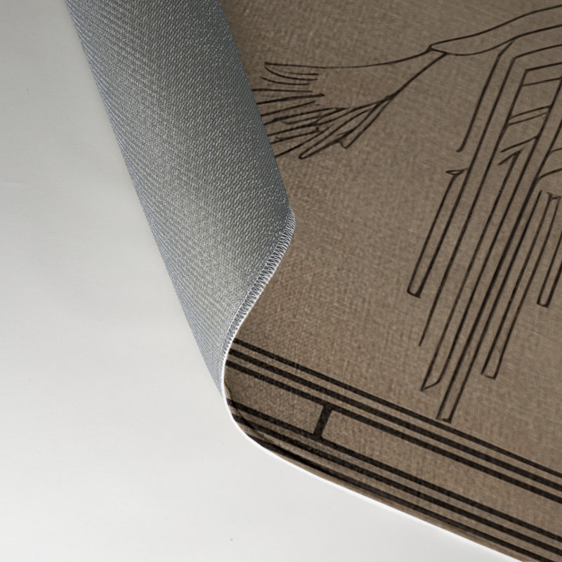 Tapis intérieur et extérieur ArtDeco, Rectangle 9 pi x 12 pi