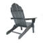 Chaise Adirondack pliante Balboa en PEHD, simple-693012568