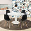 Chaise d'appoint en plastique Wrenshall-702390421