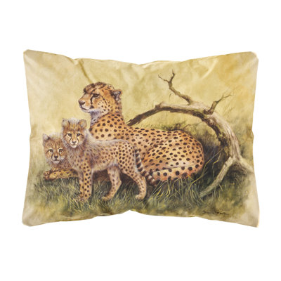  Coussin décoratif intérieur / extérieur Cheetahs by Daphne Baxter