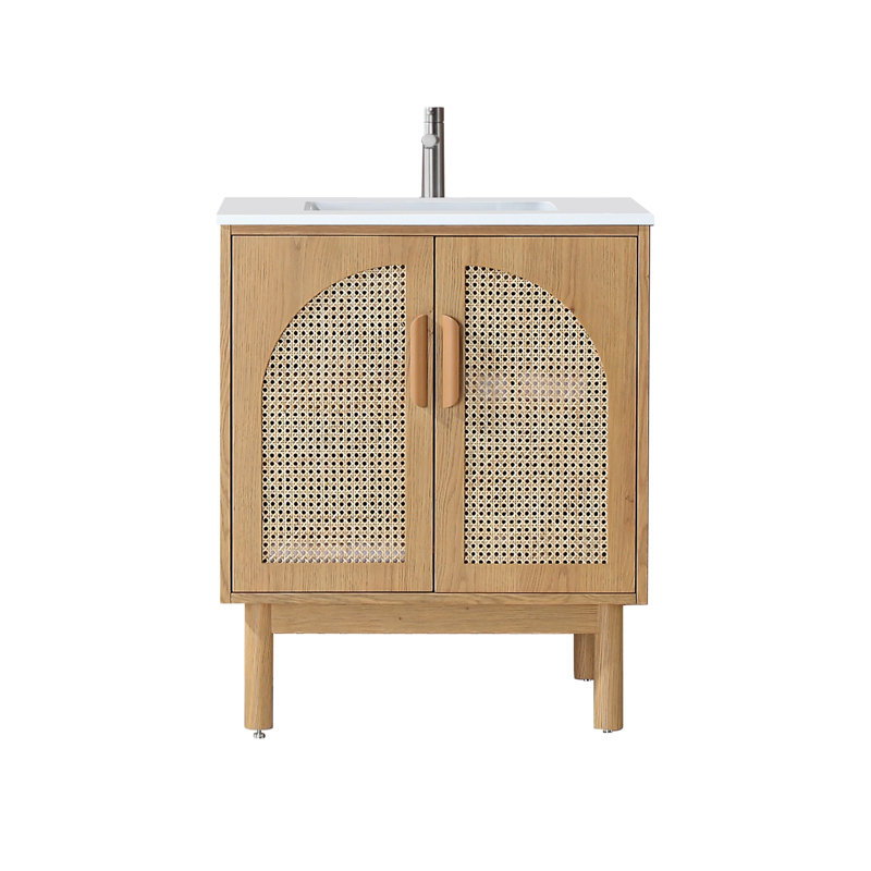 Nara 30" W Single Vanity, Yellow