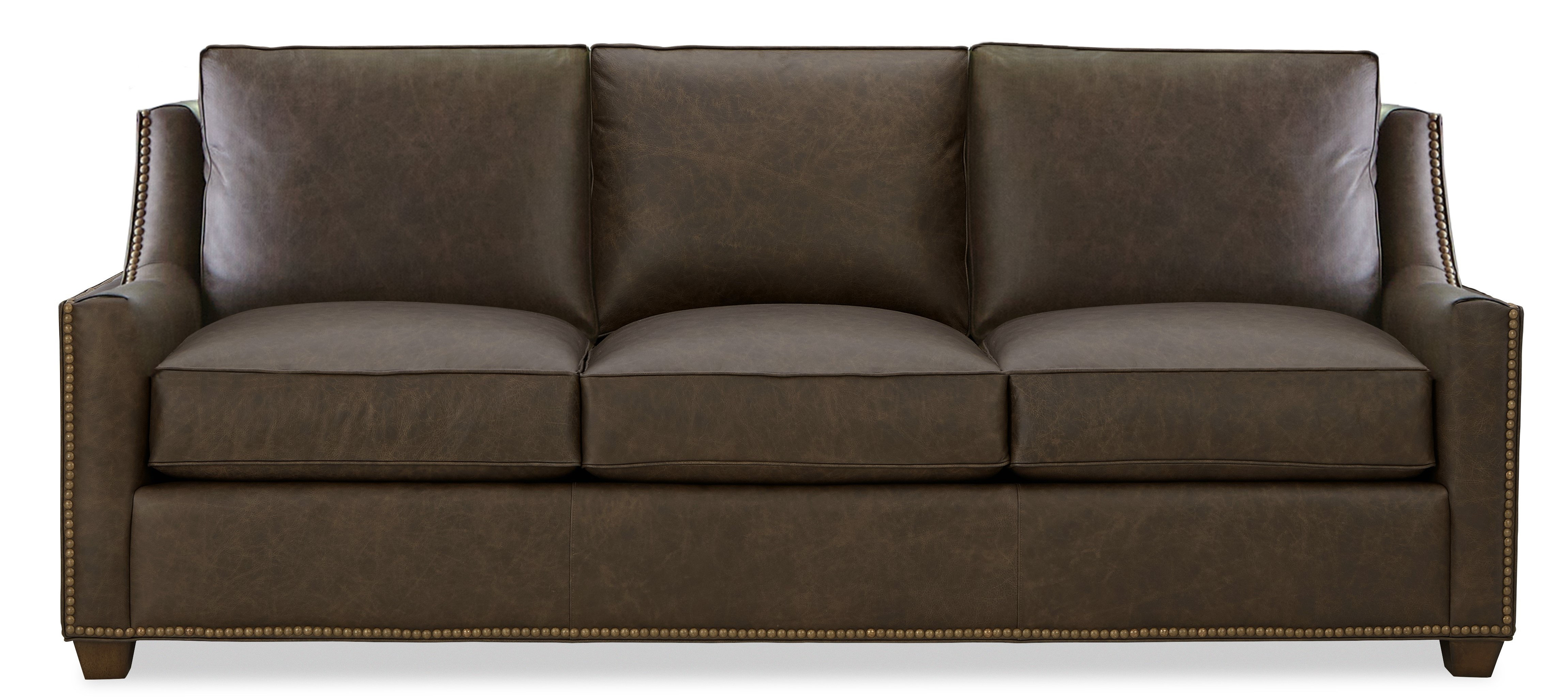 Ebern Designs Taffeta 93" Leather Square Arm Sofa - Wayfair Canada