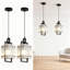 Ensemble de 2 luminaires suspendus Modern Modern