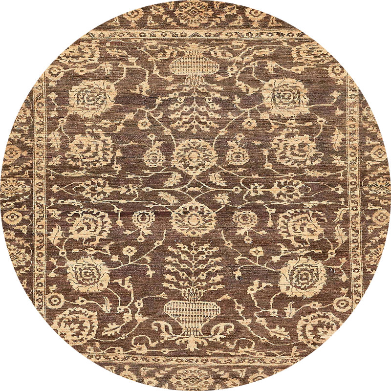 Adaeze Abstract Indoor Rug, Round 3'