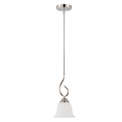 Luminaire suspendu conique à 1 lumière