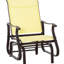 Balancelle d'extérieur avec structure en acier, chaise berçante en maille pour patio, jardin et porche, résistante aux intempéries et confortable