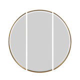 Tarski Flat Metal Beveled Wall Mirror