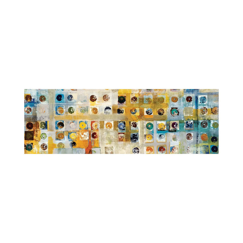 Continuum by Jill Martin - Wrapped Canvas Panoramic Painting, 30.48 cm H x 91.44 cm W x 1.91 cm D