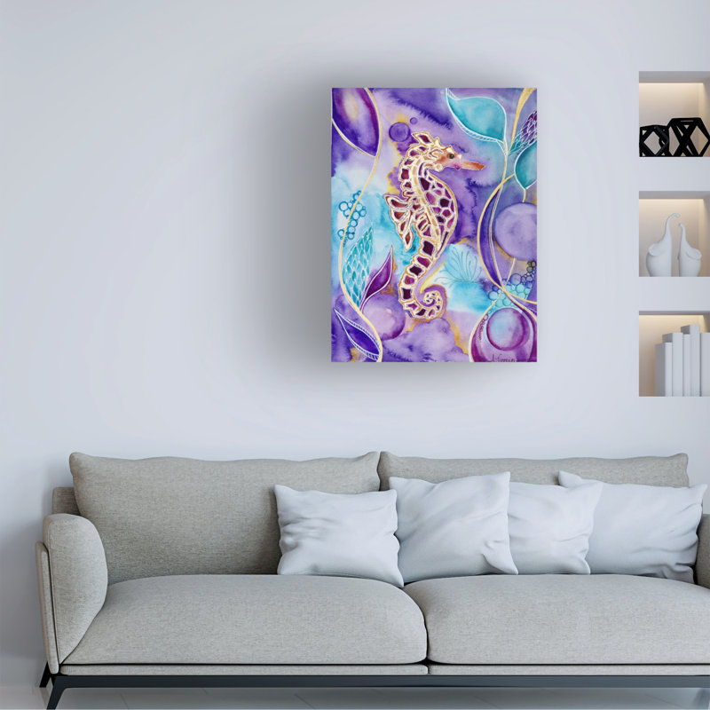 Art mural sur toile tendue - "Feeling Free" Amy Tieman pour décoration de salon, de chambre à coucher ou de bureau - 24 x 32