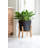 16" Contemporary Planter With Stand, 2-pack