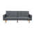 Blue Gray Polyester Blend selected
