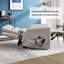Fauteuil inclinable à double moteur à position infinie jusqu'à 350 LBS Leatherair-95659685
