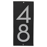 Floating 1-Line Wall Address Plaque