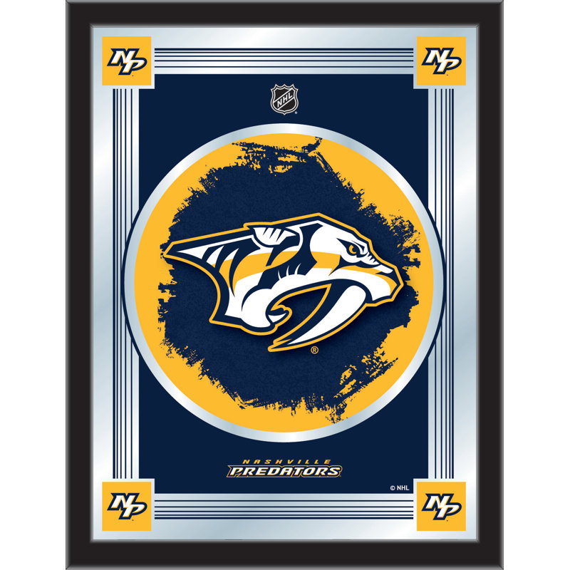 « logo mirror », impression encadrée NHL, Nashville Predators