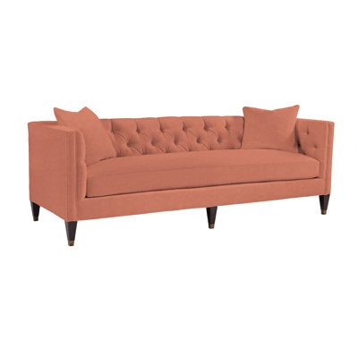Wright 96" Tuxedo Arm Sofa with Reversible Cushions