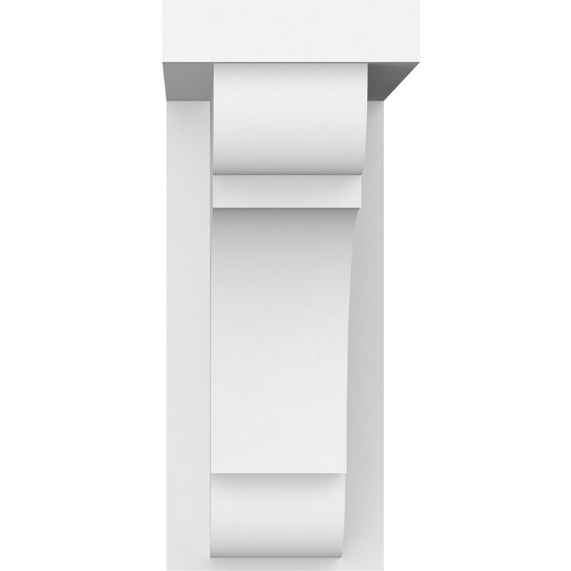 Support standard en PVC de qualité architecturale Bryant, H 12 po x l 5 po x p 12 po