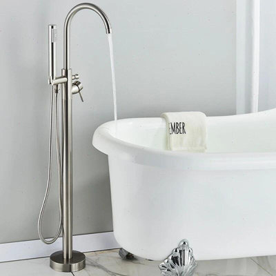 1 Handle Basement Freestanding Tub