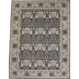 Traditional One-of-a-Kind Rectangle 9' X 11'9" Hand Knotted Area Rug