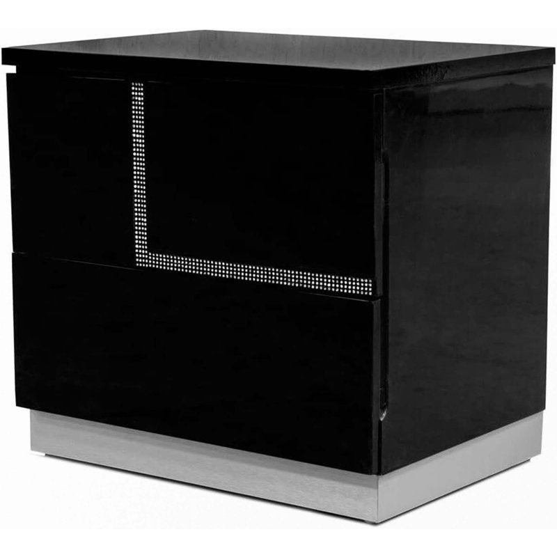 Table de chevet 2 tiroirs Modern