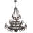 Ashle 18 - Light Dimmable Tiered Chandelier