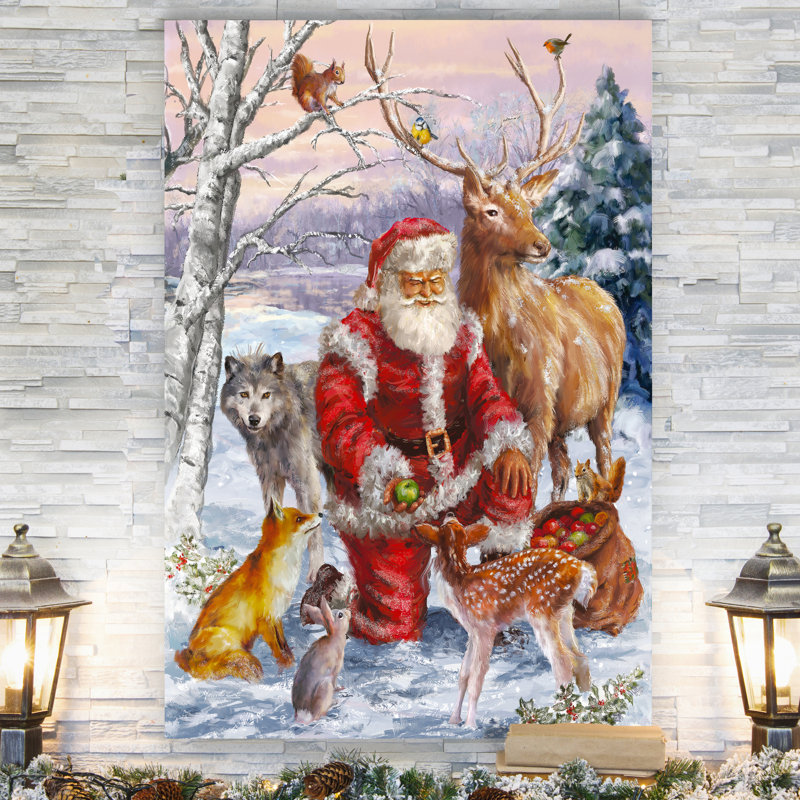 Winter Break - reproduction sur toile tendue, H 20 po x l 16 po x P 1 po
