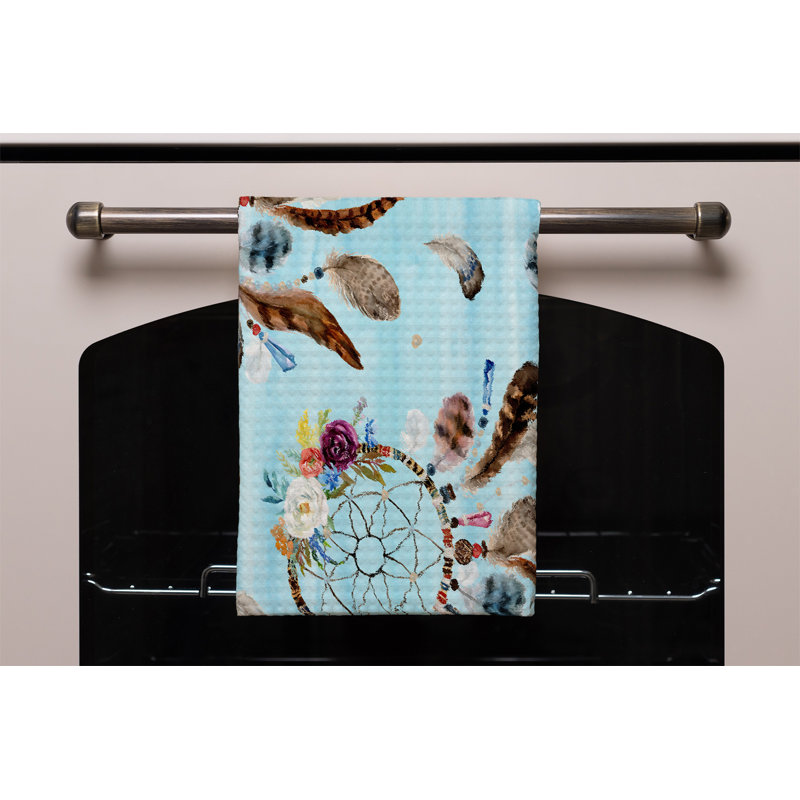 Cotton Floral Tea Towel Kitchen Towel