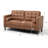 Elverna 66'' Faux Leather Sofa-1739800166