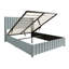 LIT DE RANGEMENT DE GRANDE TAILLE EN LINGE BLEU CLAIR-323730688-323730689