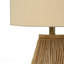 Table Lamp - 22"H, Brown Rope Material