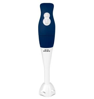  OVENTE Electric Immersion Hand Blender 300 Watt 2 Mixing Speed  with Stainless Steel Blades, Powerful Portable Easy Control Grip Stick Mixer  Perfect for Smoothies, Puree Baby Food & Soup, Red HS560R