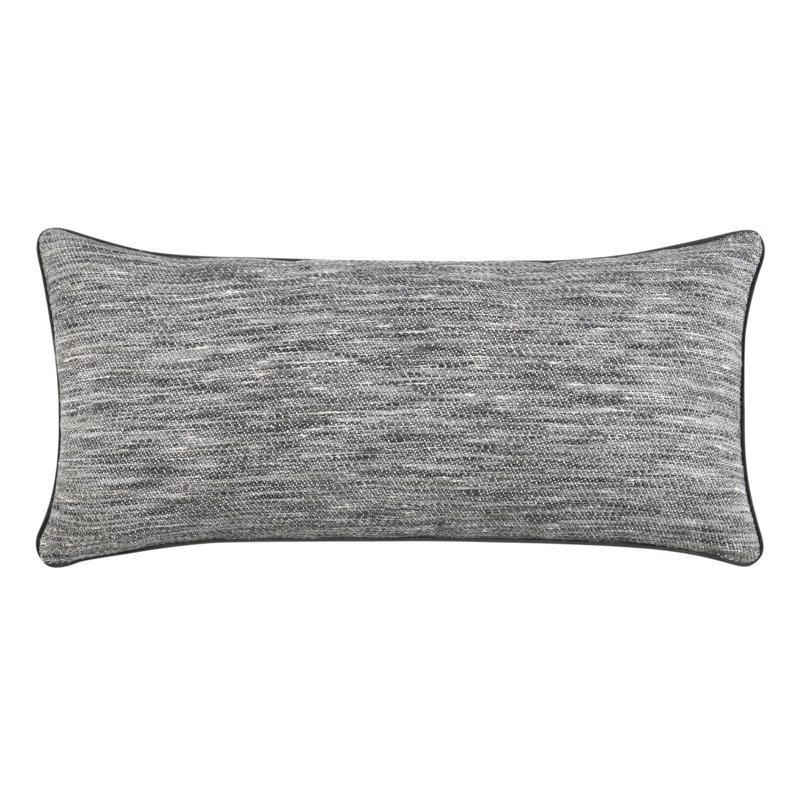 Coussin Sharma, Gris, Rectangulaire