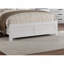 Blanc 1pc grand lit taille haute tête de lit panneau de fibres à densité moyenne panneau de particules mobilier de chambre à coucher conception de panneau unique