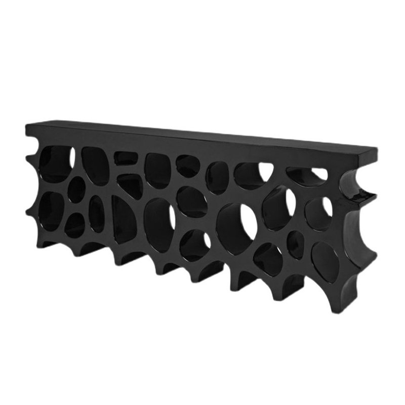 Console créative de style minimaliste moderne, Noir