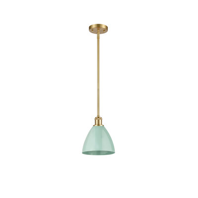 Luminaire suspendu conique à 1 lumière