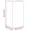 TV Cabinet Set 4 Pcs Medium 30.5 X 30 X 60 Cm-786475494