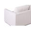 Canapé modulaire moderne en tissu avec méridienne large Oatmeal Performance-129177254