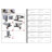 67X40 Inch Square Hanging Mirror, Metal Frame, Wheels, Black Color, Ideal For Bedroom And Living Areas Oversized Floor Mirror With Frame Multiple Rooms