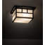 Plafonnier encastré 2 lumières 14,1 po
