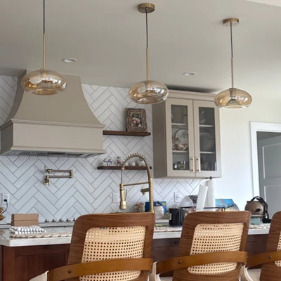 Eathen Single Light Glass Pendant