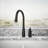 Kohler Simplice Pull Down Kitchen Sink Faucet with Three-Function Sprayhead, Two-Hole Installation-3859627