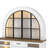 63" W Sideboard Cabinet Buffet Storage Cabinet With Arched Hutch
