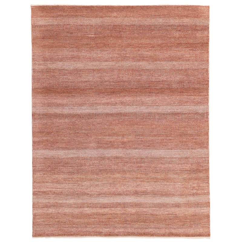 Tapis ombre en cuivre Finest Silk 8 pi 0 po x 10 pi 3 po