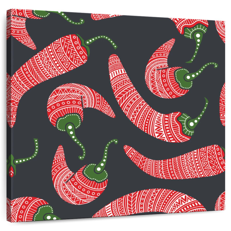 Yarlin Tribal Chili Pattern
