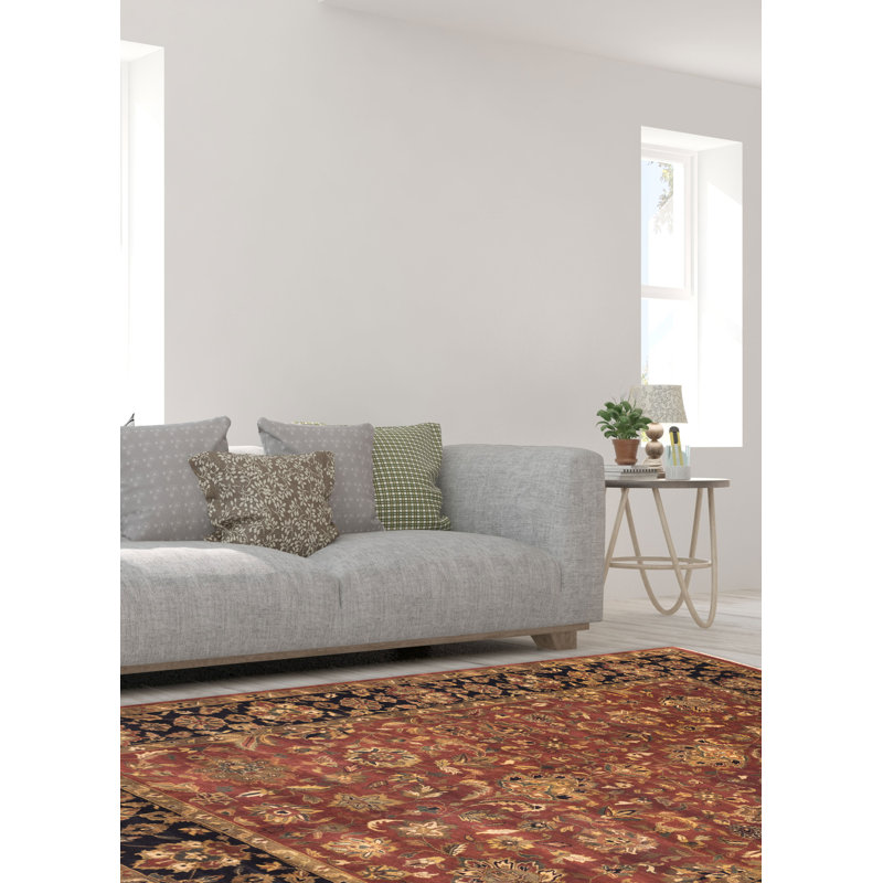 Tapis rouge Jamshidpour 8 pi 10 po x 12 pi 1 po