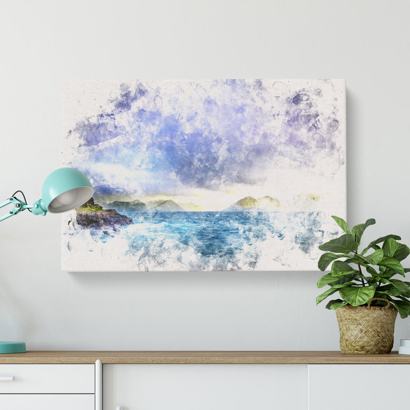 Faroe Island Ocean View - Wrapped Canvas, 50cm H x 76cm W x 3cm D