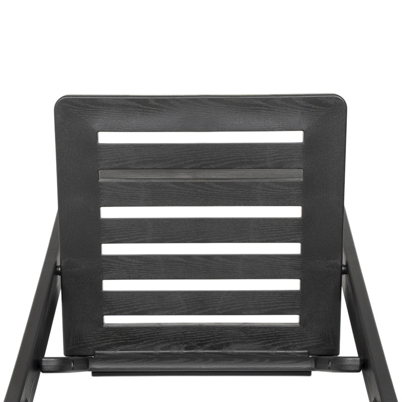 Thornfeldt Resin Folding Chair, Black