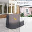 Housse pour lit de jour de patio en osier Atia